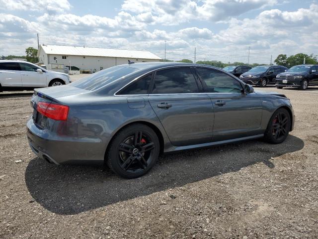 WAUHGAFC6EN004163 - 2014 AUDI A6 PRESTIGE გრაფიტი ფოტო 3