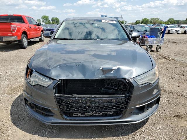 WAUHGAFC6EN004163 - 2014 AUDI A6 PRESTIGE გრაფიტი ფოტო 5