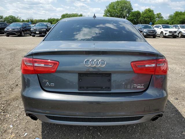 WAUHGAFC6EN004163 - 2014 AUDI A6 PRESTIGE გრაფიტი ფოტო 6