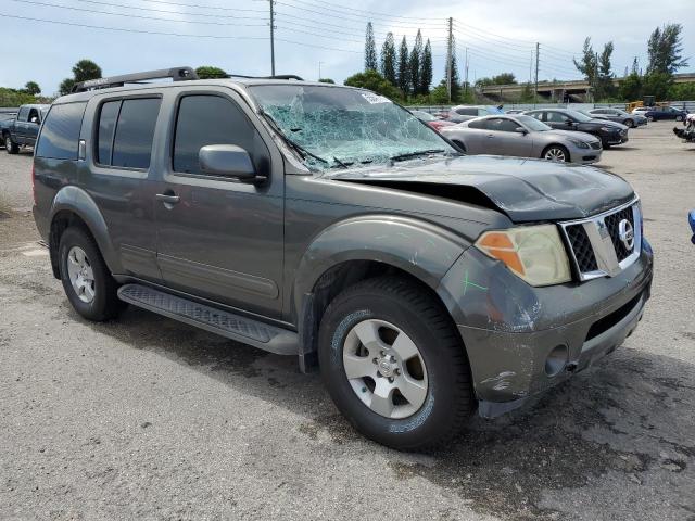 5N1AR18U57C623142 - 2007 NISSAN PATHFINDER LE 绿色 照片 4