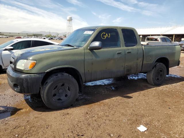 5TBBT441X4S454570 - 2004 TOYOTA TUNDRA ACCESS CAB SR5 GREEN photo 1