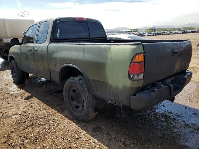 5TBBT441X4S454570 - 2004 TOYOTA TUNDRA ACCESS CAB SR5 GREEN photo 2