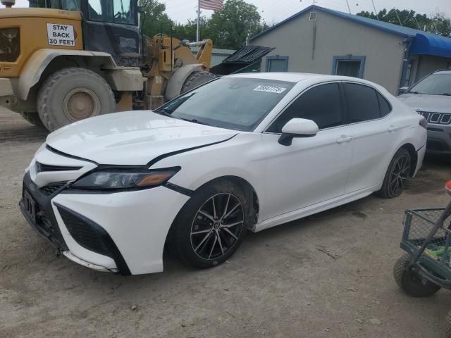 4T1G11AK3PU128006 - 2023 TOYOTA CAMRY SE NIGHT SHADE WHITE photo 1