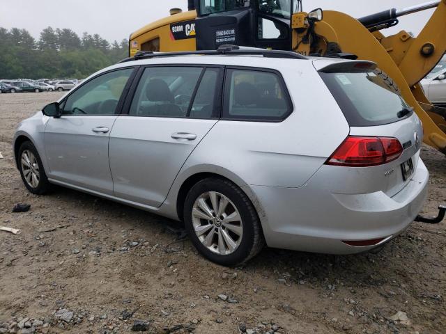 3VW017AU4HM515886 - 2017 VOLKSWAGEN GOLF SPORT S SILVER photo 2