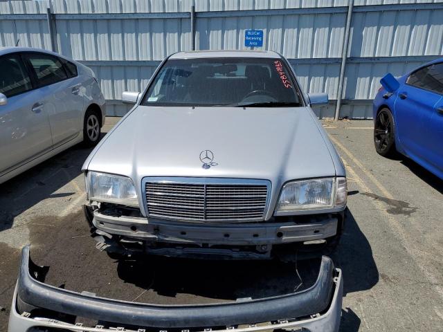 WDBHA22E6TF369305 - 1996 MERCEDES-BENZ C 220 SILVER photo 5