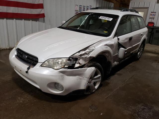 4S4BP84C564303232 - 2006 SUBARU LEGACY OUTBACK 3.0R WHITE photo 1