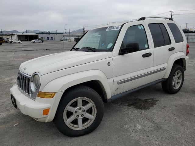 1J4GL58K96W231715 - 2006 JEEP LIBERTY LIMITED WHITE photo 1