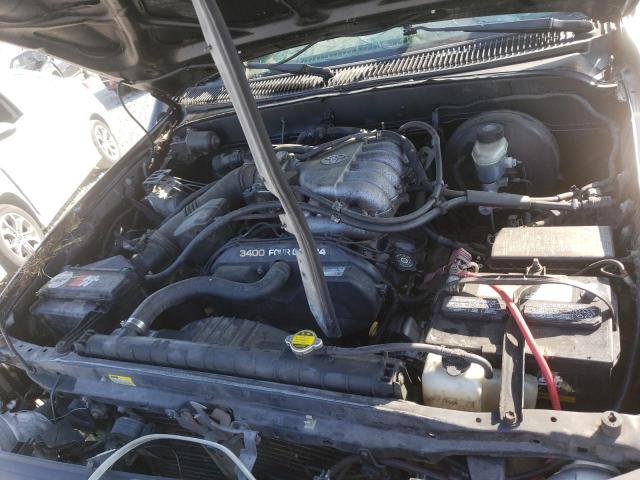 5TEHN72N94Z363327 - 2004 TOYOTA TACOMA DOUBLE CAB 黑色 照片 11