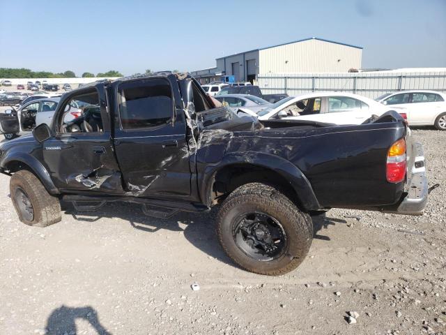 5TEHN72N94Z363327 - 2004 TOYOTA TACOMA DOUBLE CAB 黑色 照片 2