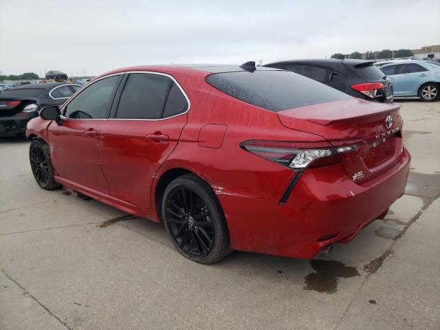 4T1K61AK1NU071765 - 2022 TOYOTA CAMRY XSE Rojo foto 2