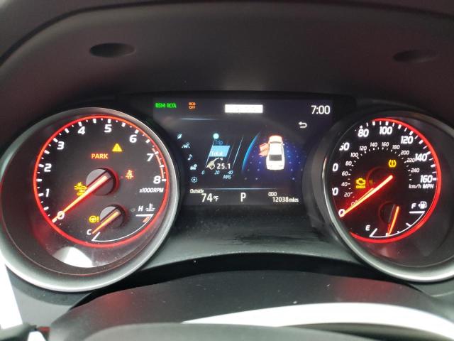 4T1K61AK1NU071765 - 2022 TOYOTA CAMRY XSE Rojo foto 9