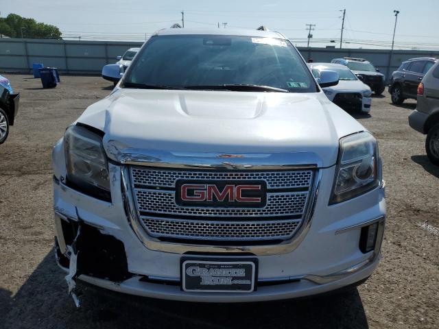 2GKFLVE32H6333860 - 2017 GMC TERRAIN DENALI WHITE photo 5