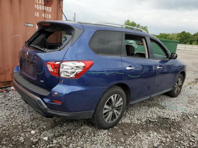 5N1DR2MN5HC689256 - 2017 NISSAN PATHFINDER S BLUE photo 3