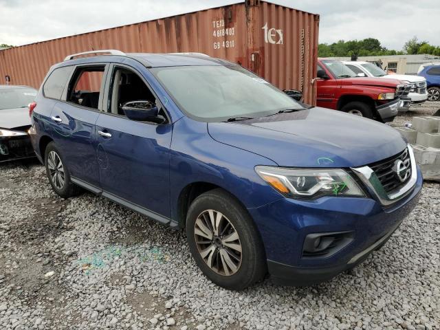 5N1DR2MN5HC689256 - 2017 NISSAN PATHFINDER S BLUE photo 4