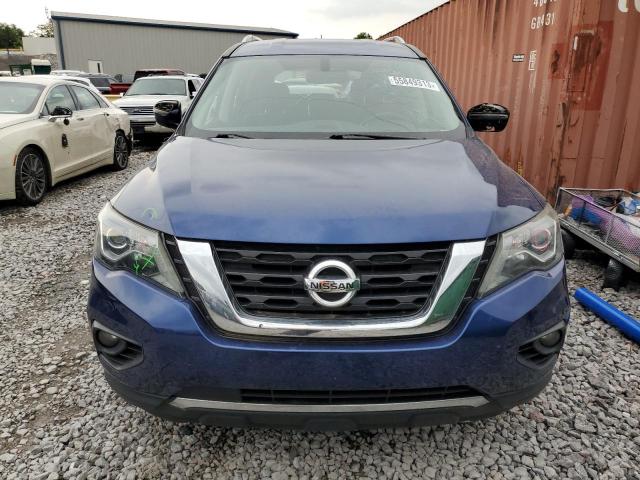 5N1DR2MN5HC689256 - 2017 NISSAN PATHFINDER S BLUE photo 5