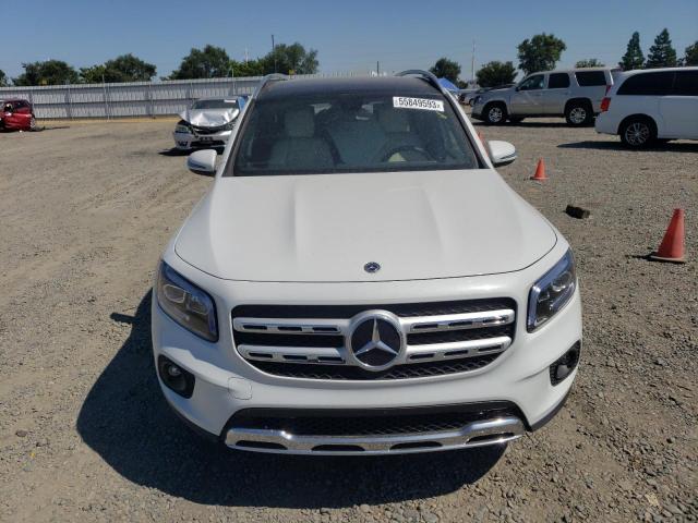 W1N4M4HB9MW146119 - 2021 MERCEDES-BENZ GLB 250 4MATIC WHITE photo 5