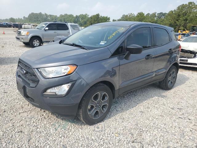 MAJ3S2FE6MC455869 - 2021 FORD ECOSPORT S GRAY photo 1