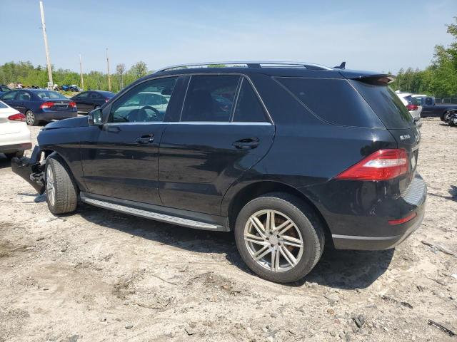 4JGDA5HBXDA170766 - 2013 MERCEDES-BENZ ML 350 4MATIC BLACK photo 2