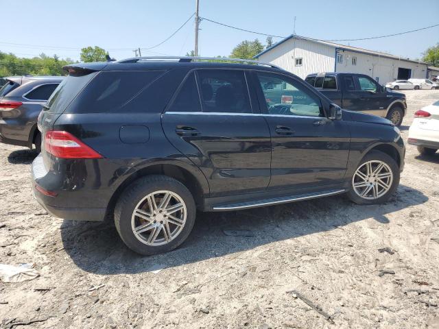 4JGDA5HBXDA170766 - 2013 MERCEDES-BENZ ML 350 4MATIC BLACK photo 3