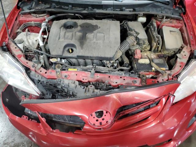 JTDBU4EE9BJ095230 - 2011 TOYOTA COROLLA BASE 红色 照片 11