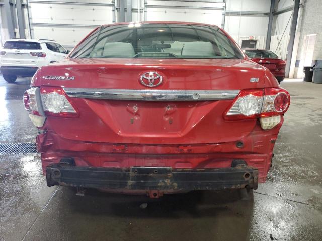 JTDBU4EE9BJ095230 - 2011 TOYOTA COROLLA BASE 红色 照片 6