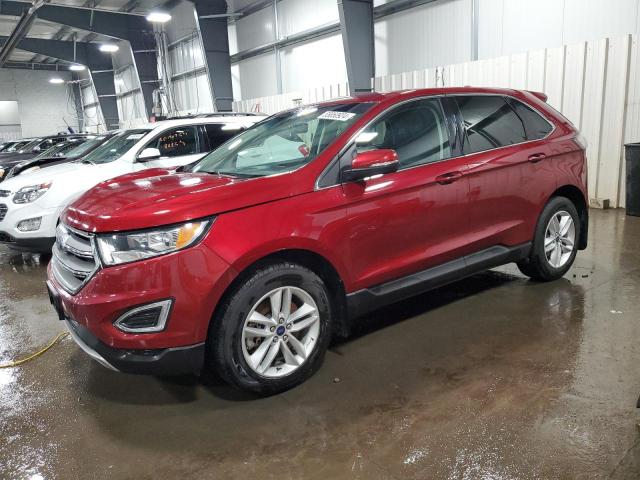 2FMPK4J91GBB27194 - 2016 FORD EDGE SEL RED photo 1