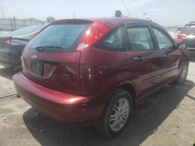 1FAHP37N67W238613 - 2007 FORD FOCUS ZX5 BURGUNDY photo 3