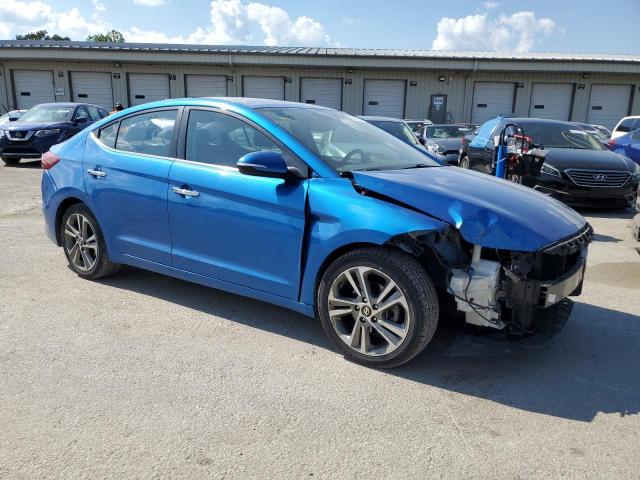 5NPD84LF8HH124694 - 2017 HYUNDAI ELANTRA SE BLUE photo 4