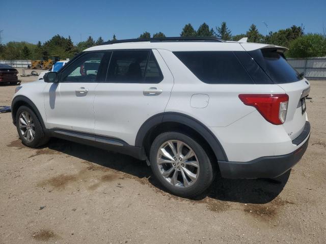 1FMSK8DH0LGC76347 - 2020 FORD EXPLORER XLT أبيض صورة 2