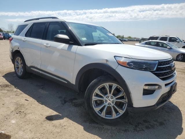 1FMSK8DH0LGC76347 - 2020 FORD EXPLORER XLT أبيض صورة 4