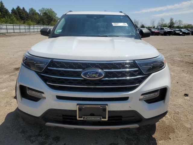 1FMSK8DH0LGC76347 - 2020 FORD EXPLORER XLT أبيض صورة 5