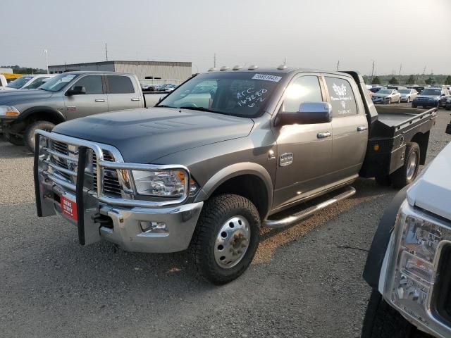 3C63DRKL3CG348346 - 2012 DODGE RAM 3500 LONGHORN GRAY photo 1