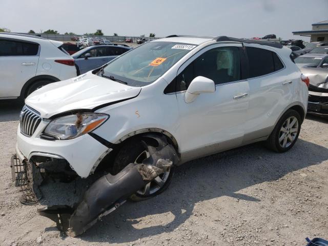 KL4CJDSB0DB100586 - 2013 BUICK ENCORE PREMIUM WHITE photo 1