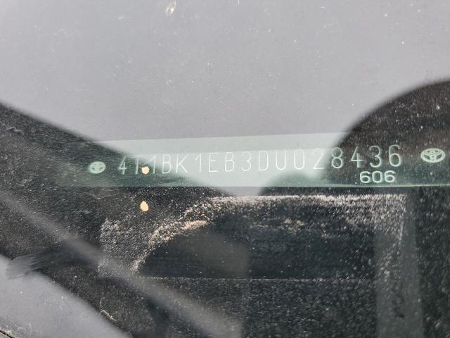 4T1BK1EB3DU028436 - 2013 TOYOTA AVALON BASE Qızıl foto 12