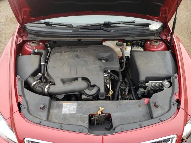 1G1ZC5E07CF318504 - 2012 CHEVROLET MALIBU 1LT 红色 照片 11