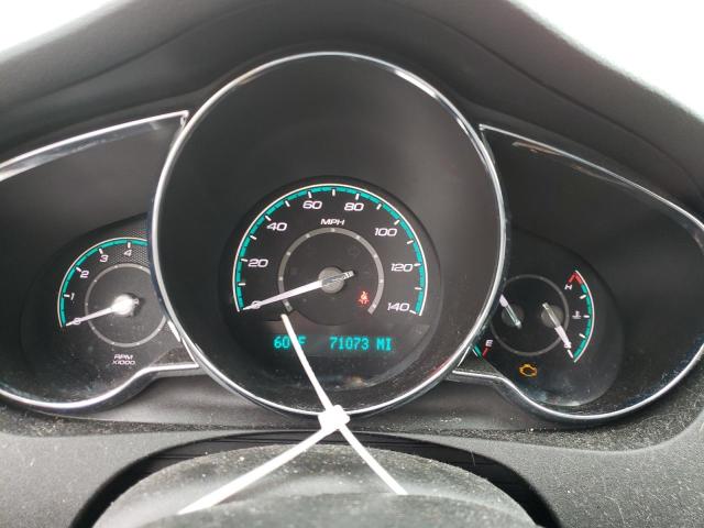 1G1ZC5E07CF318504 - 2012 CHEVROLET MALIBU 1LT 红色 照片 9