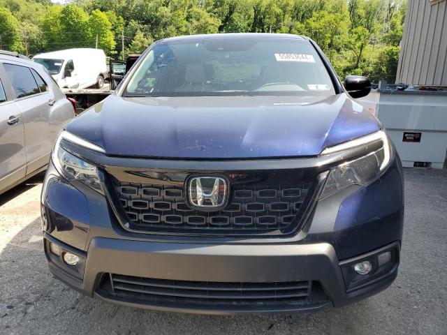 5FNYF8H54MB006391 - 2021 HONDA PASSPORT EXL BLUE photo 5