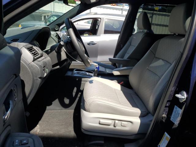 5FNYF8H54MB006391 - 2021 HONDA PASSPORT EXL BLUE photo 7