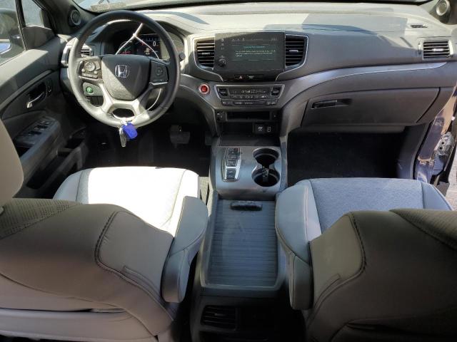 5FNYF8H54MB006391 - 2021 HONDA PASSPORT EXL BLUE photo 8