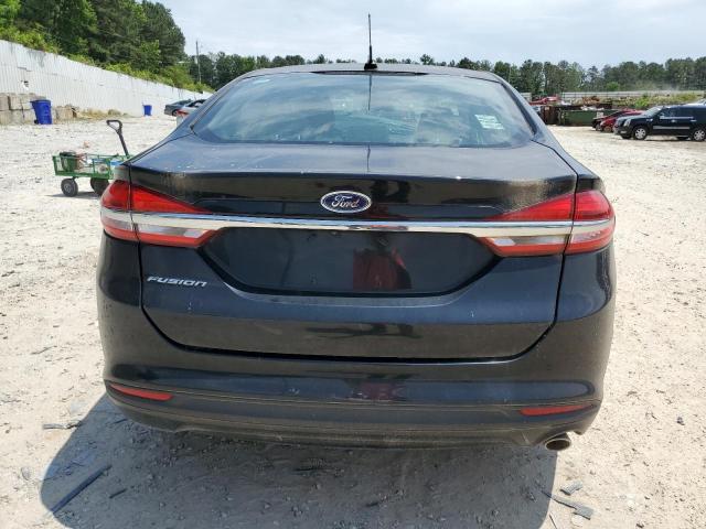 3FA6P0G77JR189262 - 2018 FORD FUSION S BLACK photo 6