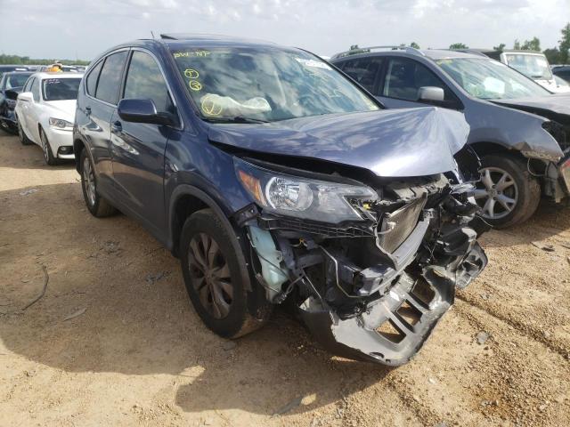 3CZRM3H50EG700059 - 2014 HONDA CR-V EX BLUE photo 4