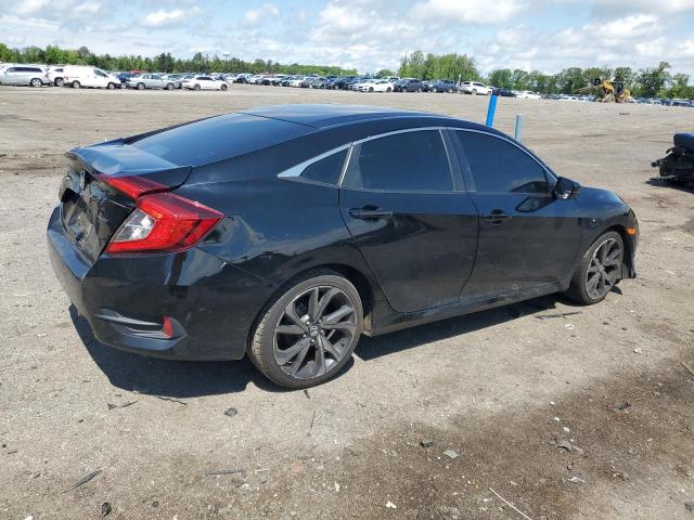 2HGFC2F89MH553470 - 2021 HONDA CIVIC SPORT 黑色 照片 3