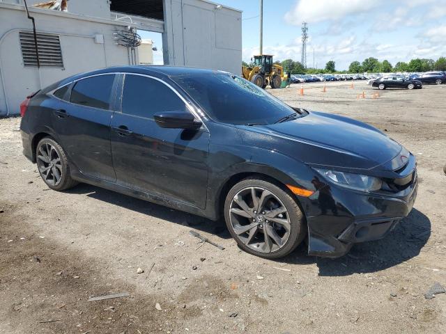 2HGFC2F89MH553470 - 2021 HONDA CIVIC SPORT 黑色 照片 4