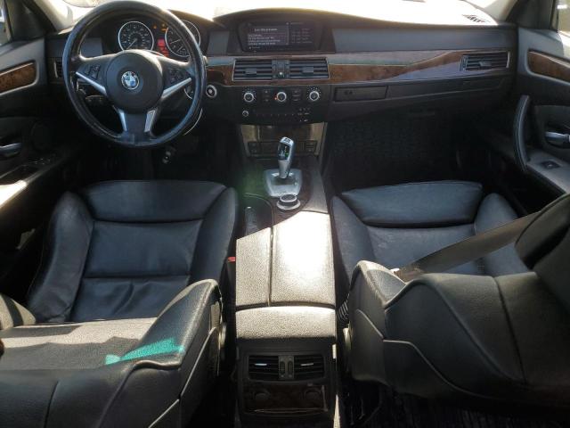 WBANV93548CZ61548 - 2008 BMW 5 SERIES XI BLACK photo 8