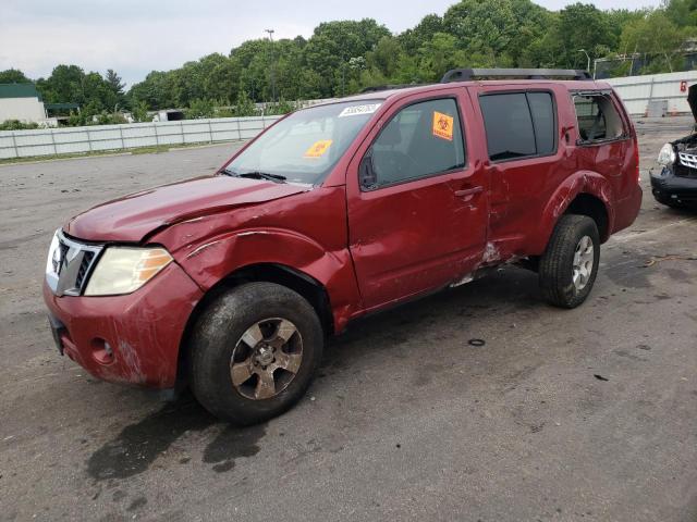 5N1AR18B48C646265 - 2008 NISSAN PATHFINDER S MAROON photo 1