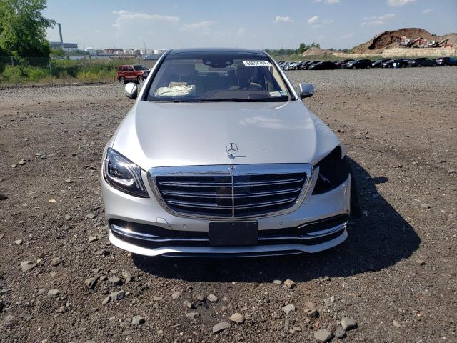 WDDUG6EB3KA491242 - 2019 MERCEDES-BENZ S 450 4MATIC SILVER photo 5