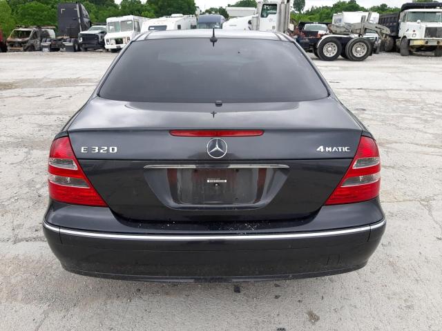 WDBUF82J84X122525 - 2004 MERCEDES-BENZ E 320 4MATIC CHARCOAL photo 6