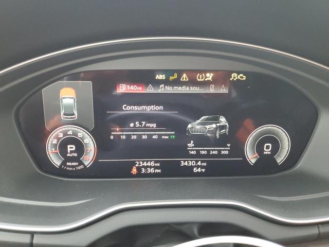 WA1CAAFY2M2040789 - 2021 AUDI Q5 PRESTIGE CHARCOAL photo 9