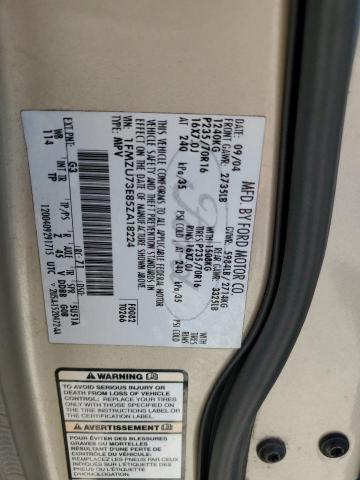 1FMZU73E85ZA18224 - 2005 FORD EXPLORER XLT TAN photo 13