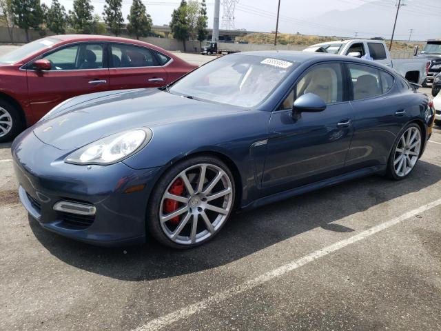 WP0AC2A70AL090267 - 2010 PORSCHE PANAMERA TURBO BLUE photo 1